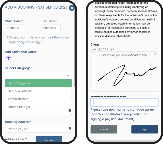 App for Dental Staffing Agencies 54 your team EngineHire